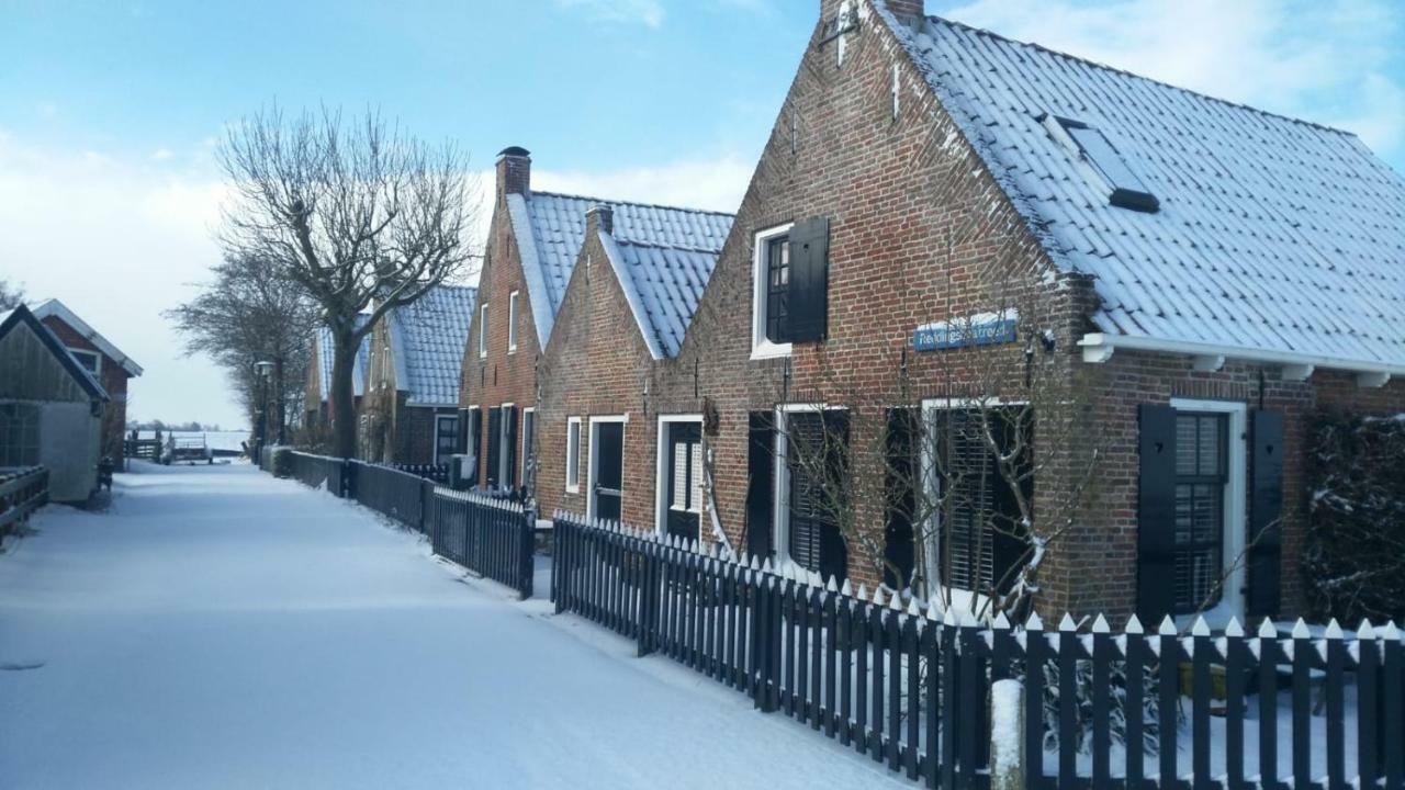 Huisje de Eersteling Moddergat Buitenkant foto